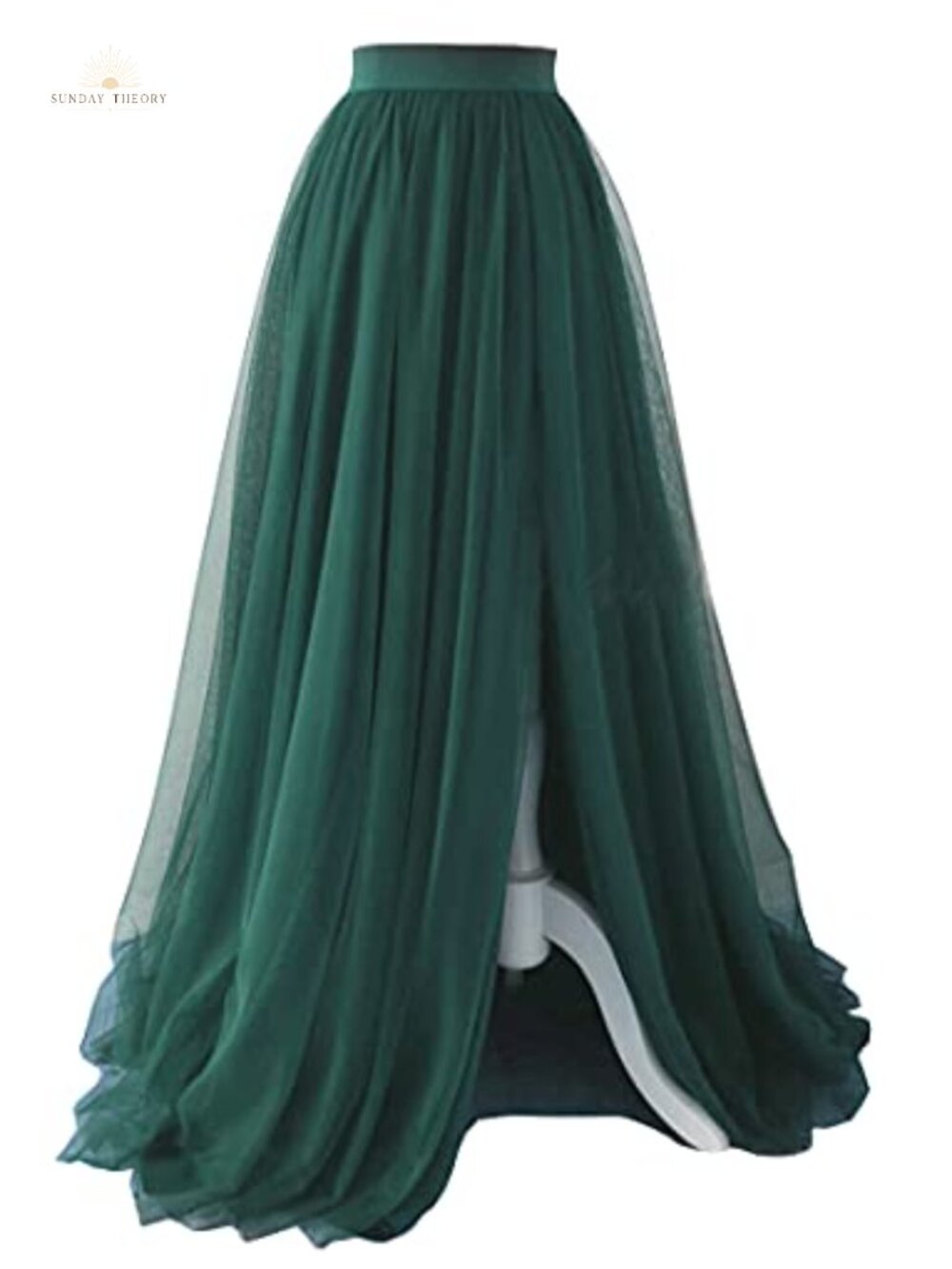 Tulle Maxi Skirt Long Floor Length Prom Evening Party Puffy Full